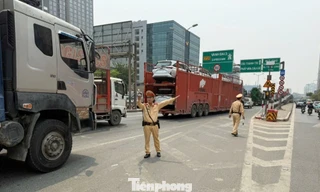 Hà Nội phân luồng giao thông ra, vào thành phố dịp Tết Dương lịch 2026