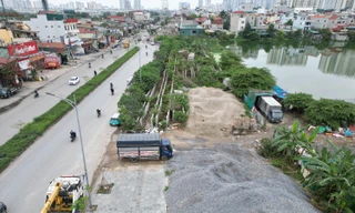 Dự án mở rộng đường Tam Trinh nguy cơ vỡ tiến độ