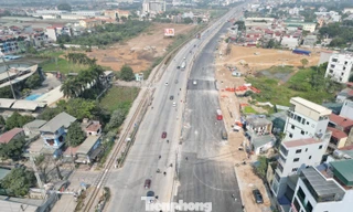 Dự án mở rộng QL1 đoạn Văn Điển – Ngọc Hồi sắp hoàn thành sau 16 năm chậm tiến độ