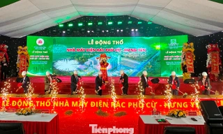 Động thổ nhà máy điện rác hơn 4.000 tỷ đồng tại Hưng Yên