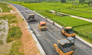 Hoàn thành 18 km đường song hành Vành đai 4 vào cuối năm nay