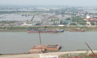 Đường nối Thái Bình - Phố Hiến đang được thi công ra sao?