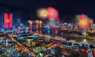 Những hình ảnh tuyệt đẹp về 'TPHCM - sắc màu mới'