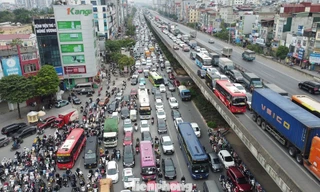 Hà Nội hạn chế ô tô tải, container trên đường Vành đai 3 từ 1/1/2026
