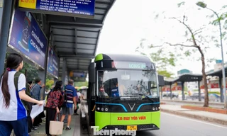 Tổng Công ty vận tải Hà Nội đưa thêm 5 tuyến buýt điện vào hoạt động
