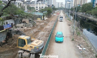 Hiện trạng sửa chữa tuyến đường nhiều "ổ gà", "ô trâu" nhất nội thành Hà Nội