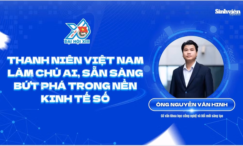 Thanh niên Việt Nam làm chủ AI, sẵn sàng bứt phá trong nền kinh tế số