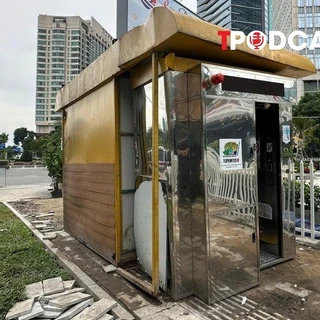 NÓNG 19/11: Nhà vệ sinh công cộng 500 triệu ở trung tâm TPHCM biến mất đã 'quay trở lại'
