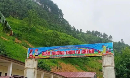 Điểm trường thôn Tà Ghênh, trường Mầm non Họa Mi.