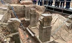 Kết quả khai quật Chính điện Kính Thiên