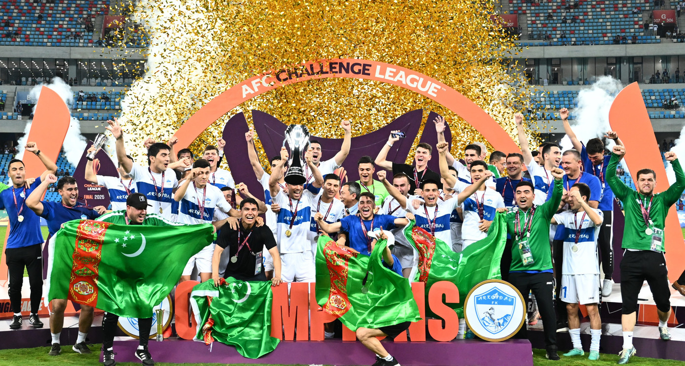 Arkadag គឺជាម្ចាស់ជើងឯក Asian Cup C3 បច្ចុប្បន្ន។ fc-arkadag-2025-challenge-league.jpg