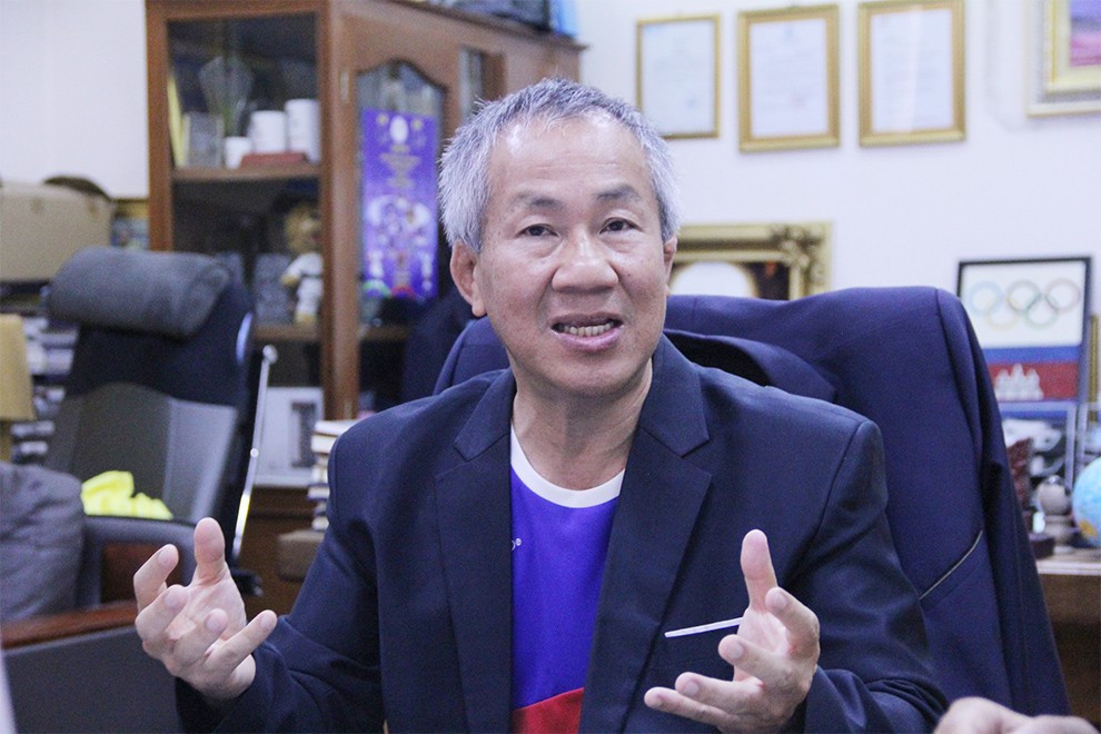 Ông Vath Chamroeun - tổng thư ký Ủy ban Olympic quốc gia Campuchia 5-8-2025-2957.jpg