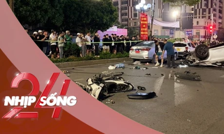 NHỊP SỐNG 24: Tình tiết bất ngờ vụ xe Lexus tông liên hoàn