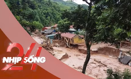 NHỊP SỐNG 24: Tin mới về đợt mưa lớn diện rộng, miền Bắc nguy cơ sạt lở rất cao