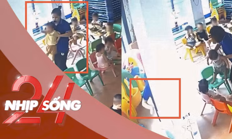 NHỊP SỐNG 24: Xác minh cô giáo mầm non ở Hà Nội nhấc trẻ vào góc khuất, đánh liên tiếp