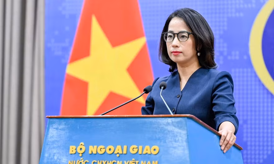 Việt Nam kiên quyết phản đối các hoạt động phi pháp ở Hoàng Sa