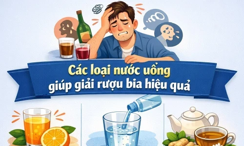 Uống gì để đào thải cồn nhanh nhất?