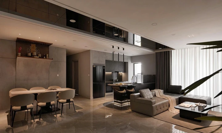 Ngân sách 650 triệu cho căn hộ minimalist 135m2