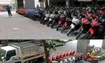 Bác bảo vệ có tâm: Xếp xe đúng hàng, đúng loại, nhìn sân trường cứ ngỡ showroom xe máy