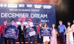 Sinh viên ĐH Ngân hàng TP.HCM chiến thắng cuộc thi hùng biện tiếng Anh "December Dream"
