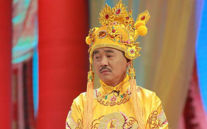 Nghệ sĩ Quốc Khánh trong vai Ngọc Hoàng. 