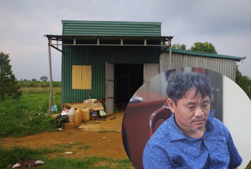 Đối tượng Minh và hiện trường vụ án