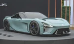 Hé lộ thiết kế siêu xe điện của Lexus