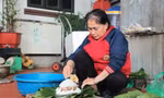 Làng bánh chưng Tranh Khúc tất bật vụ Tết