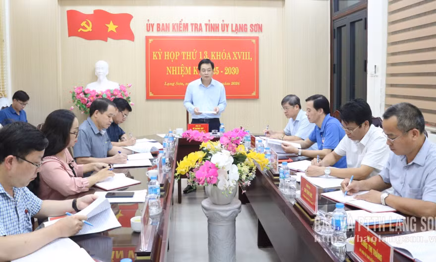 Ủy ban kiểm tra Tỉnh ủy Lạng Sơn kỷ luật 2 Phó Chủ tịch xã