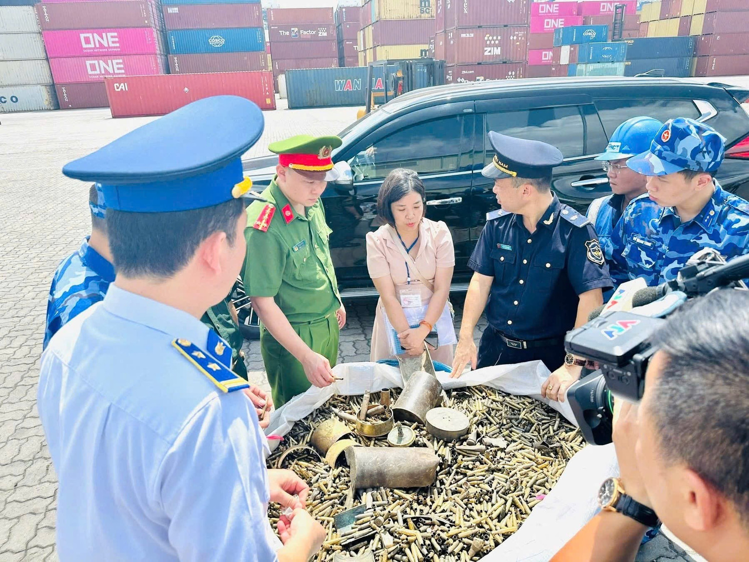 Điều tra vụ nhập lậu hơn 25 tấn vỏ đạn quân dụng về cảng Hải Phòng