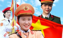 Khối trưởng Khối Nữ sĩ quan tại A80: Vinh dự khi được góp mặt trong hai dịp đại lễ