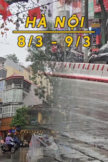 Hà Nội mưa tăng cường, chuyển rét từ 9/3