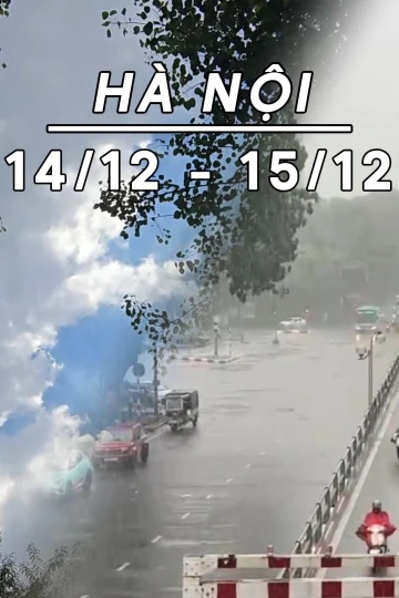 Giữa tháng 12 Hà Nội kéo dài hình thái trời rét kèm mưa 