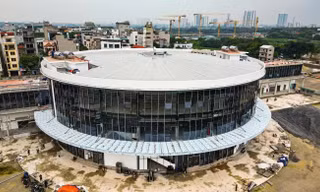 Bến xe khách thứ 7 của Hà Nội thành hình sau hơn một năm thi công