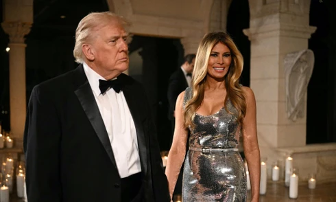Diện mạo gây sốt của bà Melania Trump 