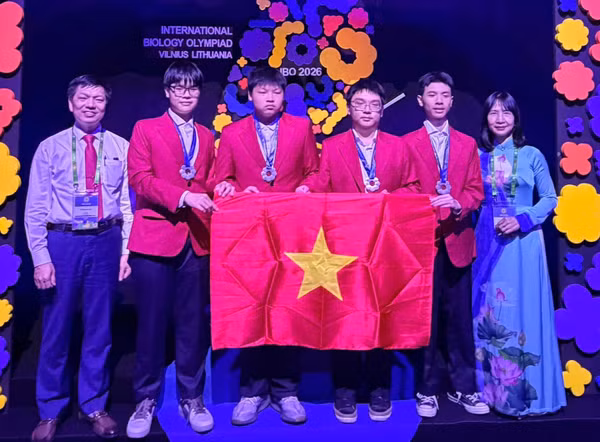 Việt Nam đạt top 8 Olympic Sinh học quốc tế