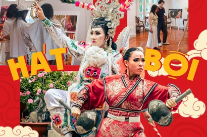 Họa sĩ 2K8 và hành trình sống cùng hát bội: Sau lớp mặt nạ là tâm hồn Việt rực rỡ