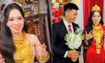 Cô dâu Đồng Tháp đội vương miện vàng, nhận gần 30 cây vàng trong đám cưới