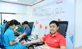 Hơn 1.000 'trái tim' Gelex hiến máu cứu người, viết tiếp hành trình nhân ái cùng Chủ Nhật Đỏ