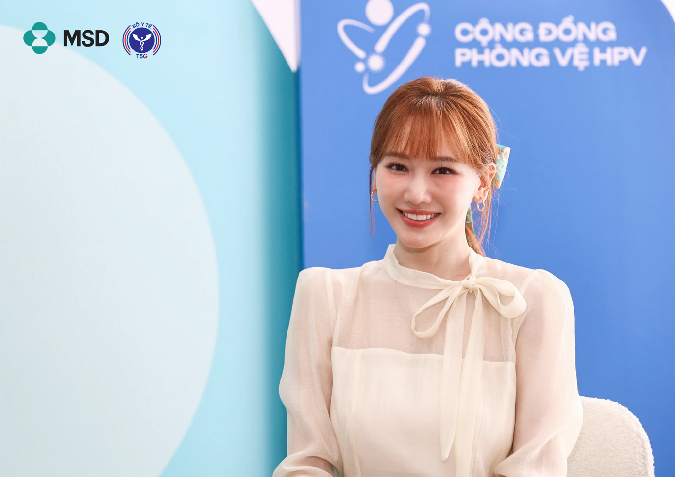 Hari Won tham gia chiến dịch “Vì một Việt Nam không gánh nặng bởi HPV” do Bộ Y tế phát động. image001-7840.png