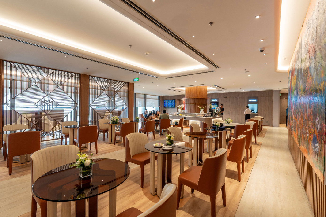 Phòng chờ sân bay Techcombank Private Lounge - đặc quyền cao cấp dành cho lãnh đạo doanh nghiệp là hội viên Techcombank Priority. hinh-3.jpg