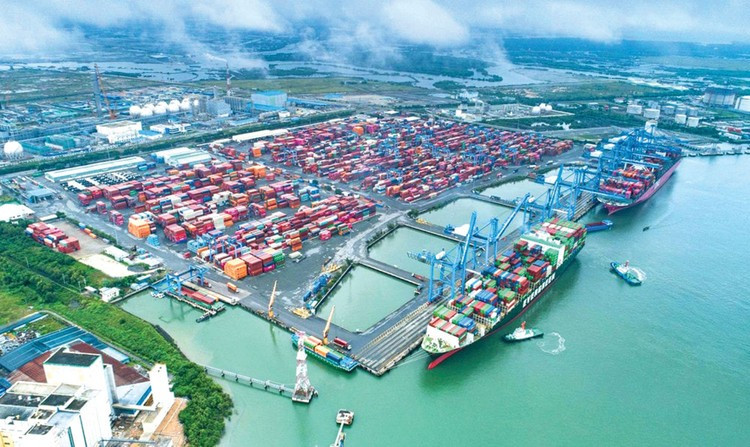 Khu thương mại tự do Cái Mép Hạ tọa lạc trên hành lang logistics kết nối trực tiếp cảng biển trung chuyển quốc tế Cái Mép – Thị Vải. Ảnh: Thạc Hiếu image001-3865.jpg