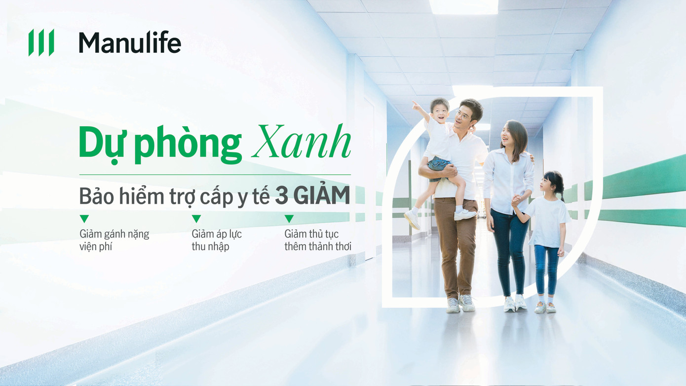 Bảo hiểm trợ cấp y tế Dự Phòng Xanh giúp khách hàng giảm gánh nặng viện phí trong thời gian điều trị. du-phong-xanh.jpg