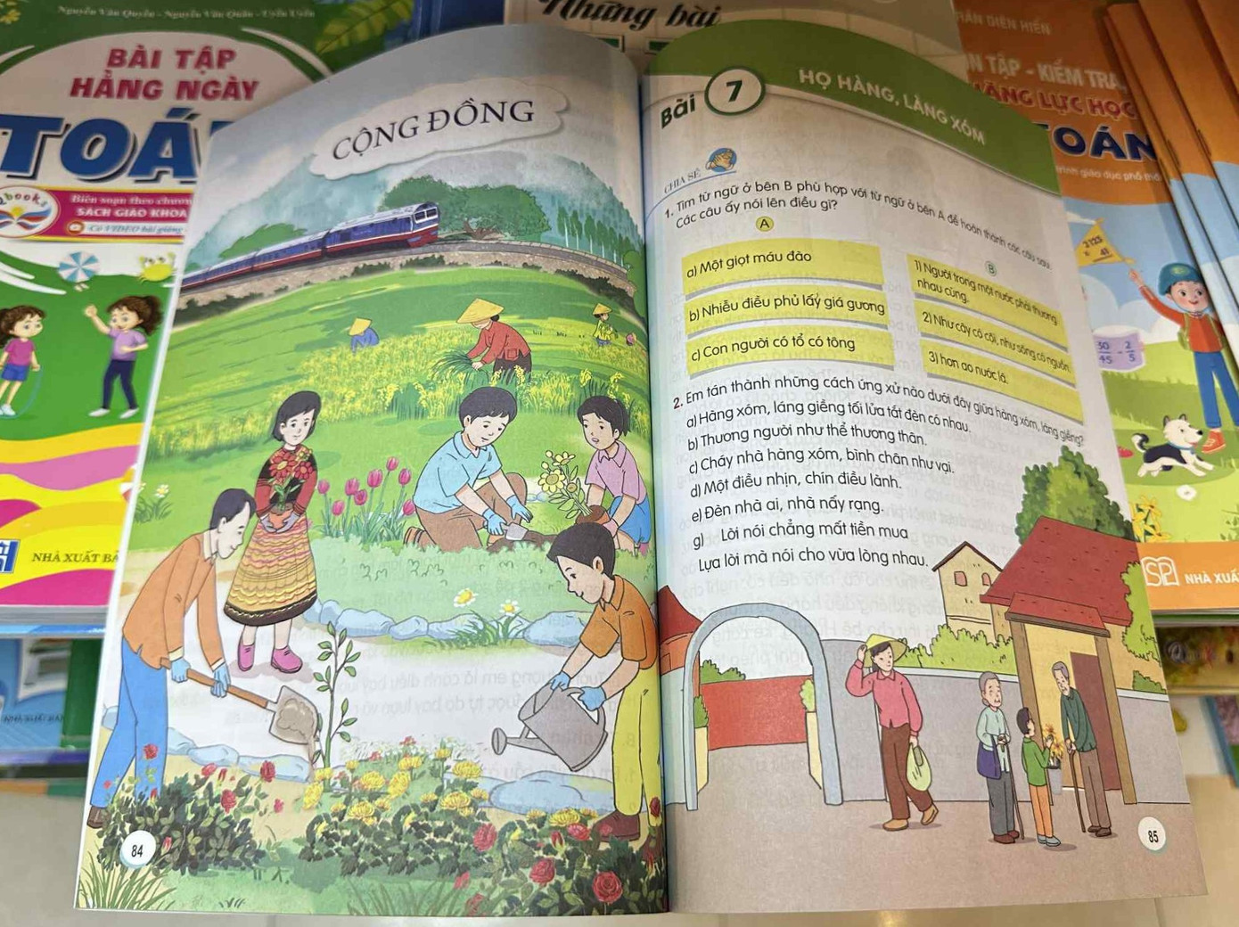 SGK Cánh Diều được thiết kế mở, giúp học sinh dễ dàng liên hệ thực tế. Ảnh minh họa: Đào Hiền image005.jpg