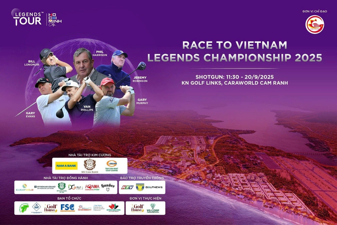 Legends Race 1 នៅ KN Golf Links Cam Ranh ថ្ងៃទី 20 ខែកញ្ញា បានប្រមូលផ្តុំកីឡាករល្បីៗលើពិភពលោកជាច្រើន។ image001-5059.jpg
