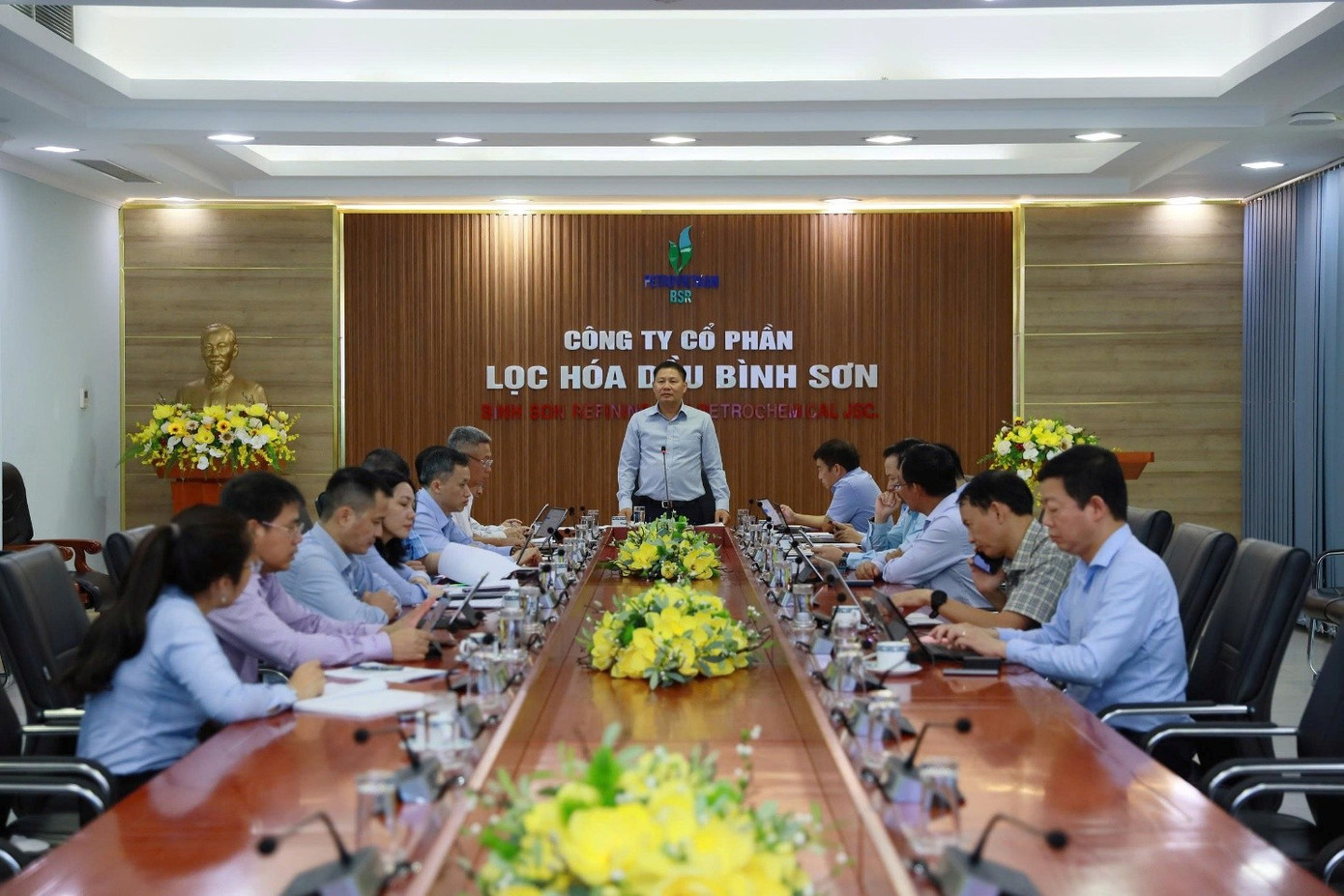 Tại Hội nghị Ban Chấp hành Đảng bộ BSR về triển khai Nghị quyết Đại hội Đảng bộ nhiệm kỳ 2025 - 2030, BSR xác định tiếp tục hoạt động Nhà máy Nhiên liệu sinh học Dung Quất là một trong những nhiệm vụ trọng tâm image003.jpg
