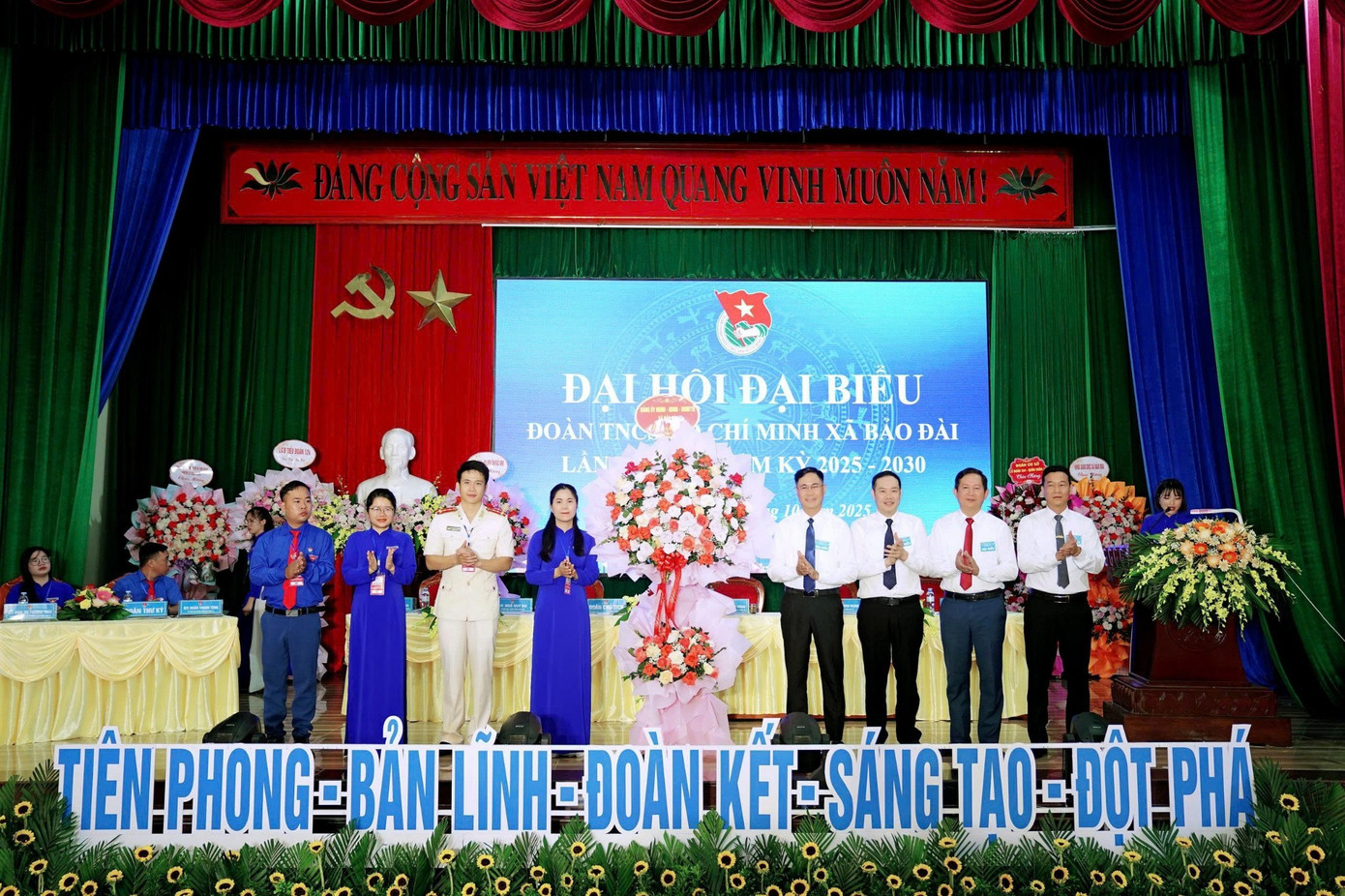 Đoàn TNCS Hồ Chí Minh xã Bảo Đài tổ chức Đại hội đại biểu lần thứ I anh-xa-bao-dai.jpg