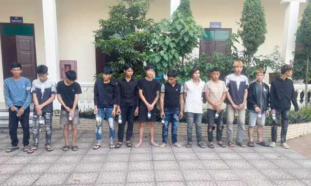Các đối tượng trong vụ án.