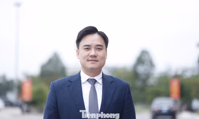 Bí thư Tỉnh Đoàn Bắc Ninh Trần Văn Đăng. Ảnh: Nguyễn Thắng