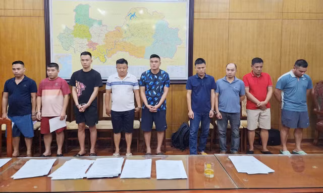Các đối tượng liên quan vụ án.